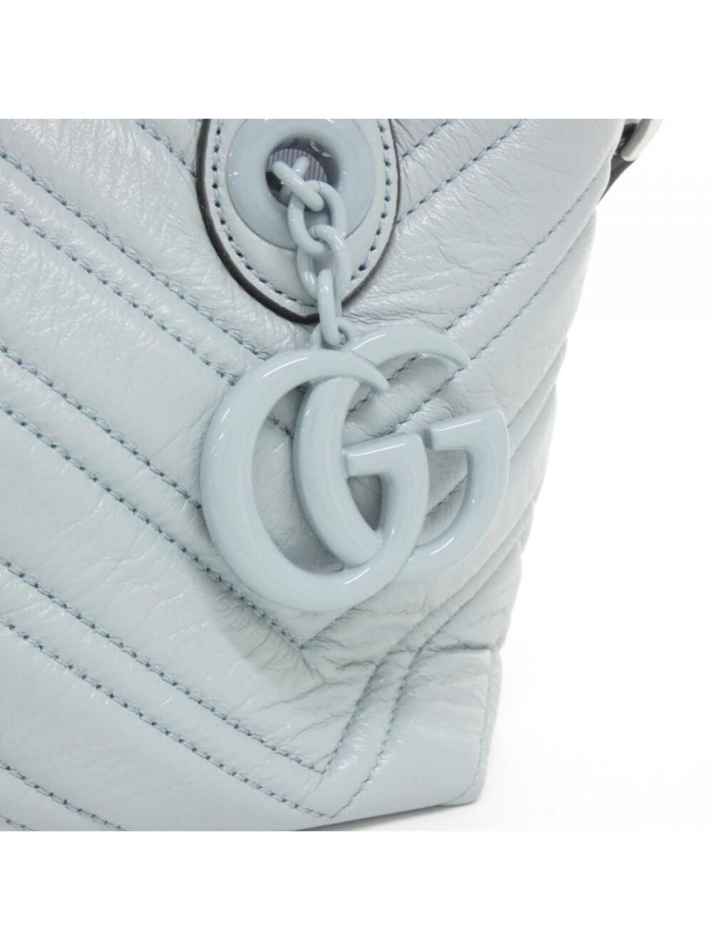 Gucci Bag Handbag Blue - Picture 4 of 6